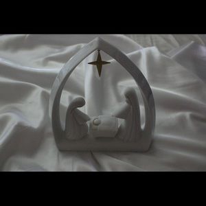 VTG 1989 Hallmark The First Noel Porcelain Crèche